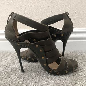 Authentic Jimmy Choo gladiator heels 37.5